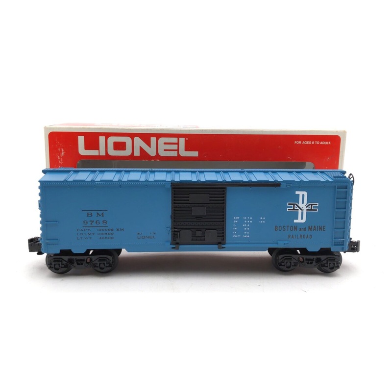 Lionel 6-9768 O Gauge Boston & Maine Boxcar LN/Box