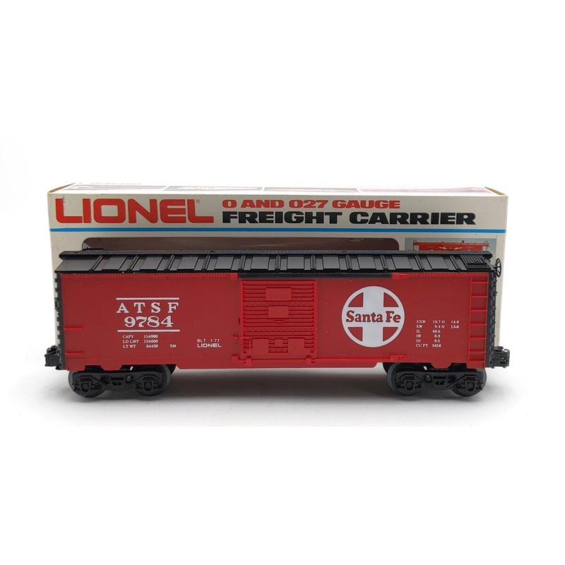 Lionel 6-9784 O Gauge Santa Fe Box Car EX/Box
