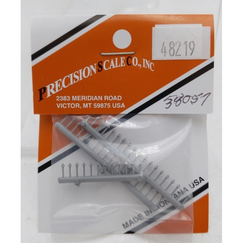 Precision Scale Co. 48219 O Nut Bolt Washer Square .030 Plastic Part