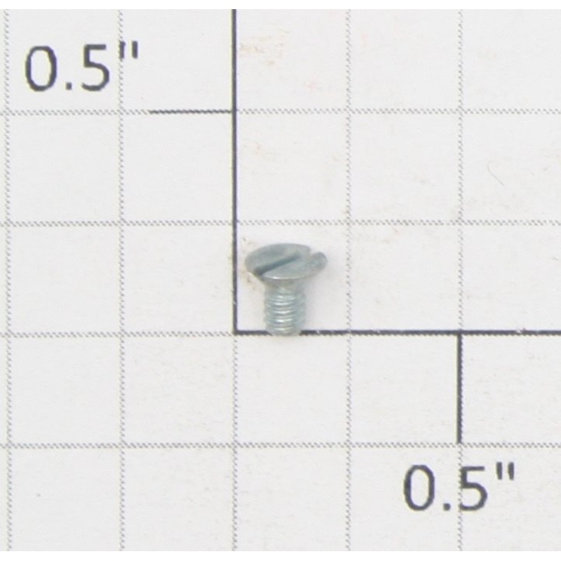 Roundhouse 90030 #3-48 x 3/16 HO Flat Head Slotted Machine Screw