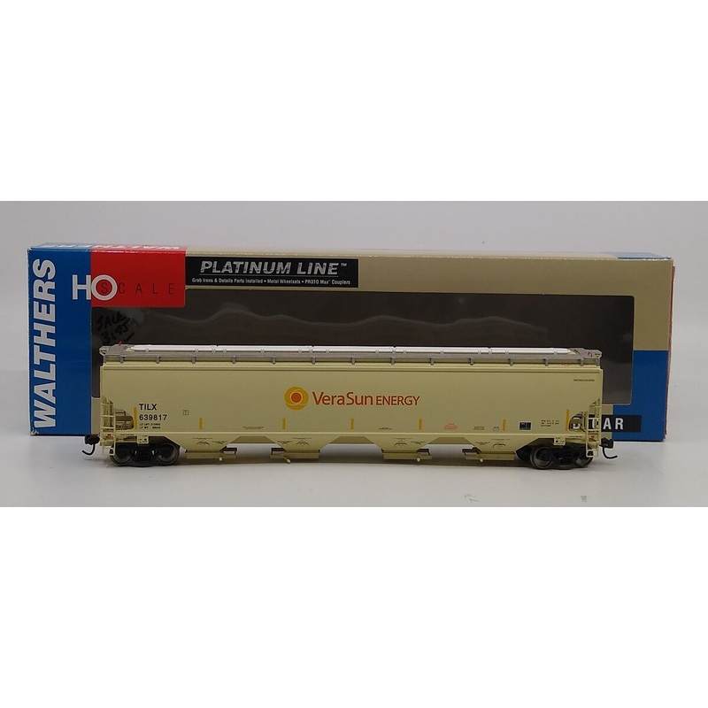 Walthers 932-41107 HO Scale TILX Covered Hopper #639817 LN/Box