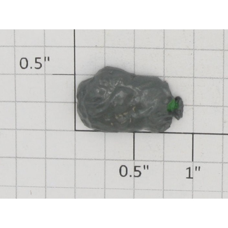 Lionel 3428-17 Lead Painted Gray Mail Bag without Pin or Magnet