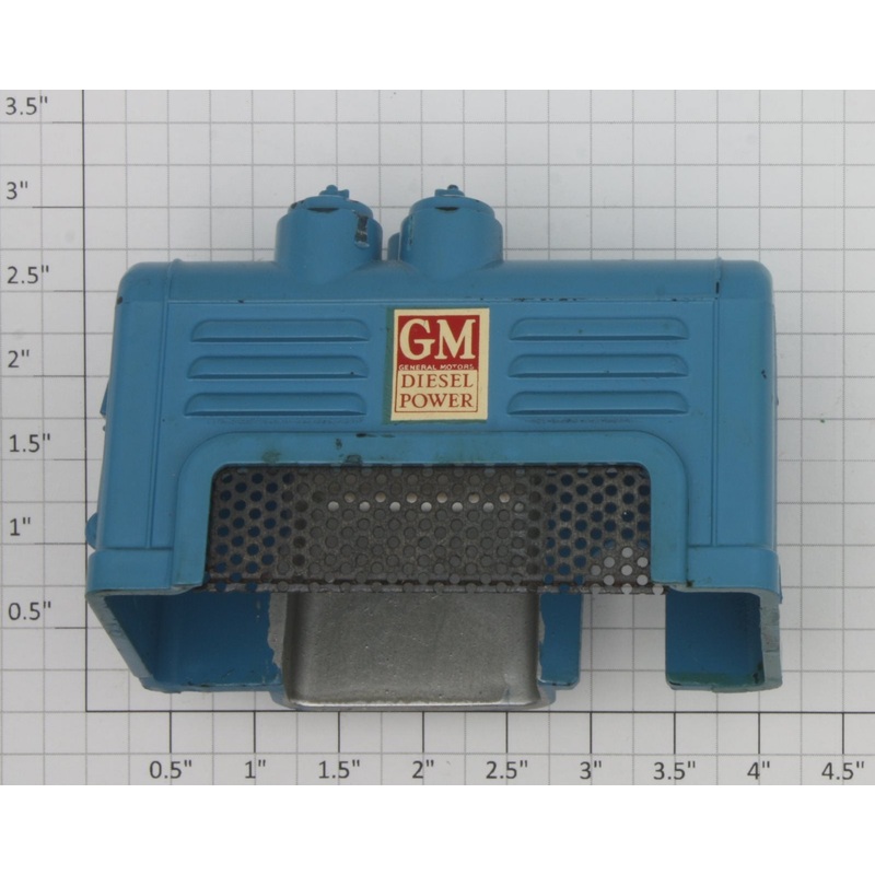 Lionel 397-15-1 Motor Cover with Decal and Fence