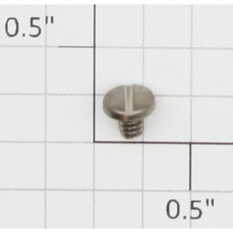 Lionel #6-32 x 3/16 Nickel Pan Head Slotted Screw