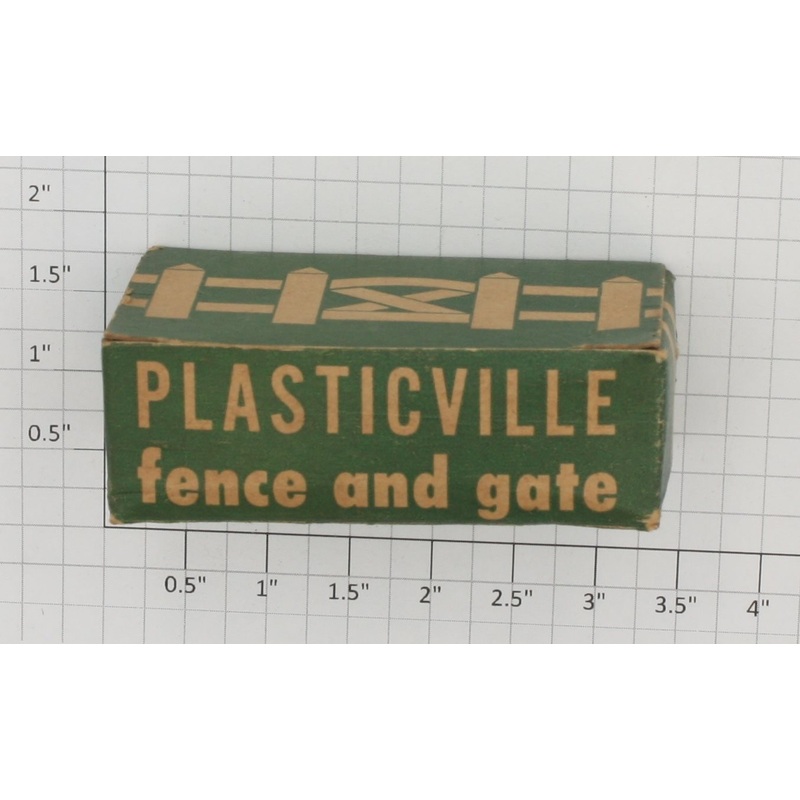 Plasticville HF-2 Fence and Gate Set in Separate Sale Box