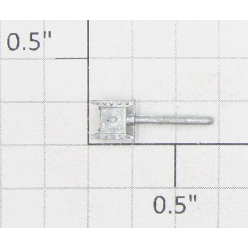 Roundhouse 76104 HO Unfinished Diecast Crosshead