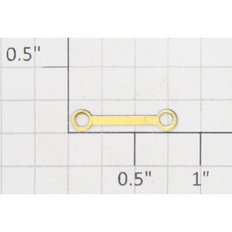 Roundhouse 76106 HO Large Hole Short Brass Side Rod