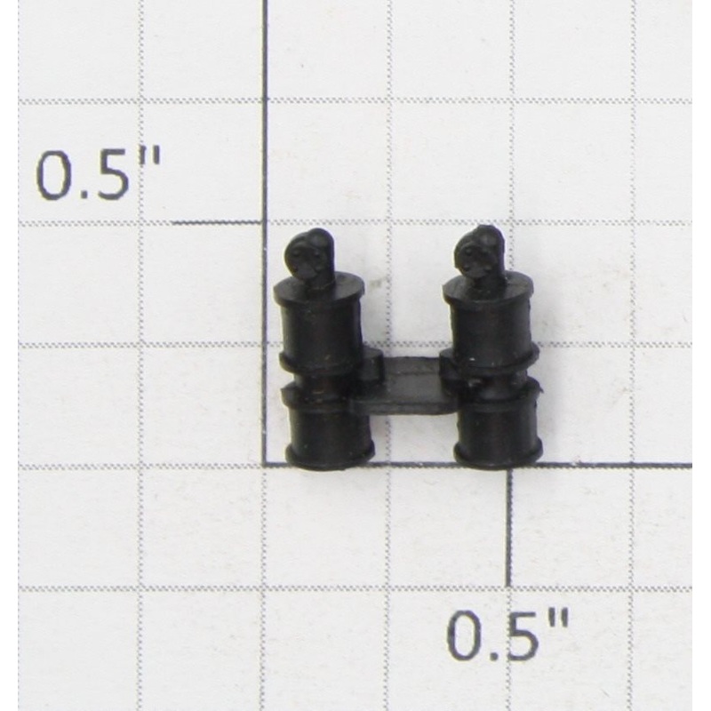 Roundhouse 76205 HO Black Plastic Compressor