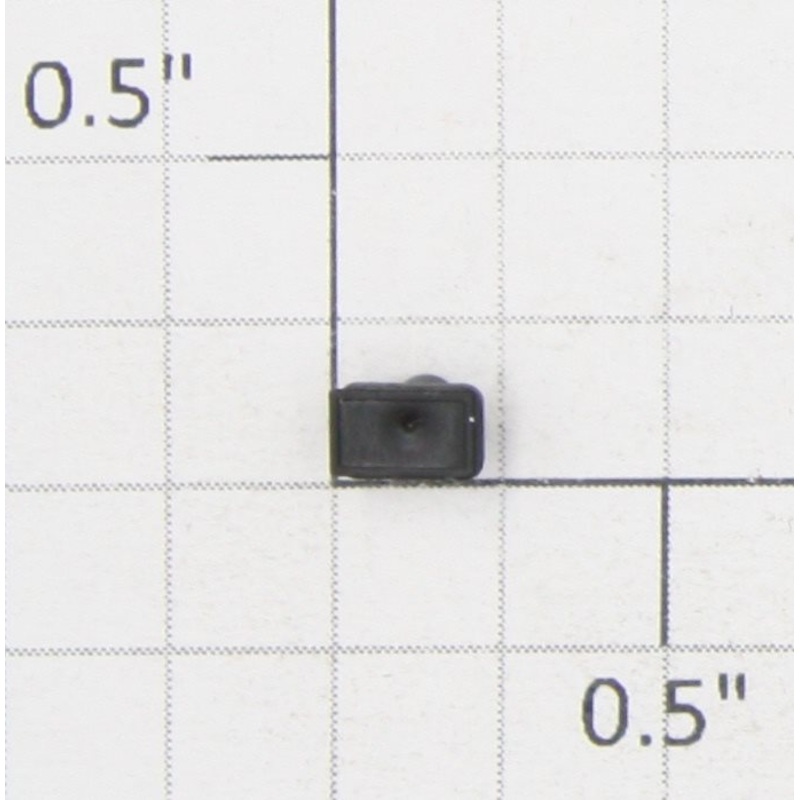 Roundhouse 76208 HO Rectangle Black Plastic Number Board