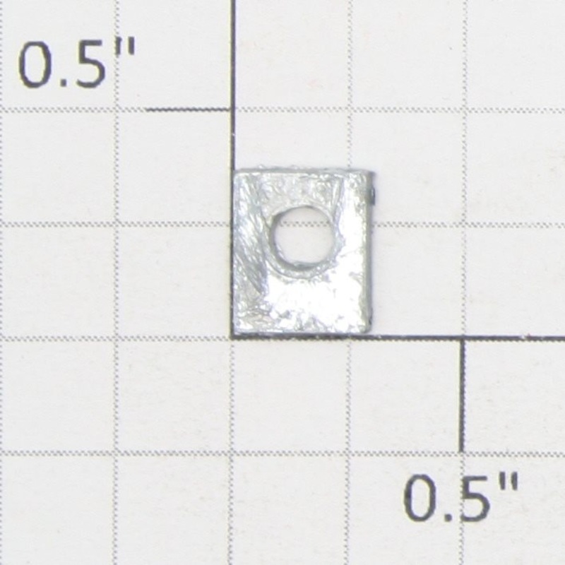 Roundhouse 76316 HO Gauge Unfinished Diecast Draft Gear Box Cover