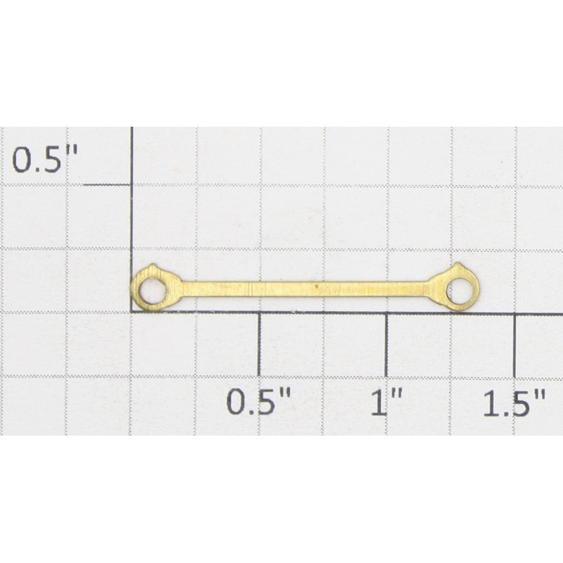 Roundhouse 77106 HO Large Hole Long Brass Side Rod