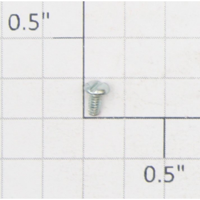 Roundhouse 90007 HO #2-56 x 3/16 Pan Head Slotted Screw