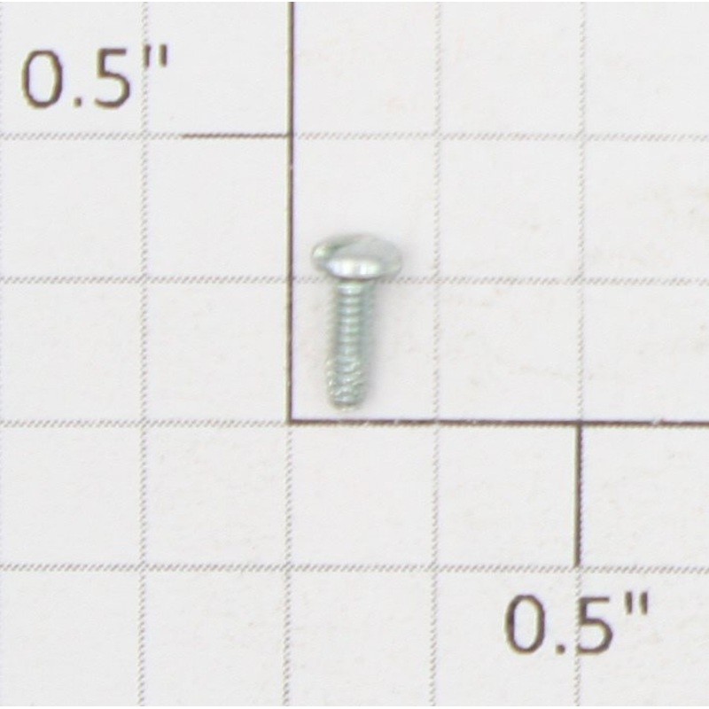 Roundhouse 90008 HO M2.2-0.45 x 6.3mm Pan Head Slotted Screw