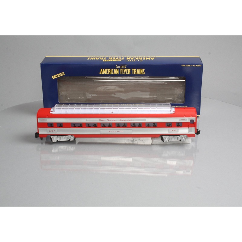 American Flyer 6-49956 S Scale Texas Special Full Vista Dome Car EX/Box