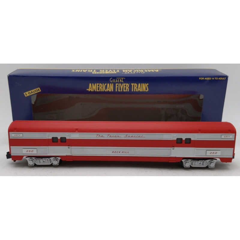 American Flyer 6-49957 S Scale Texas Special Baggage Car #250 EX/Box