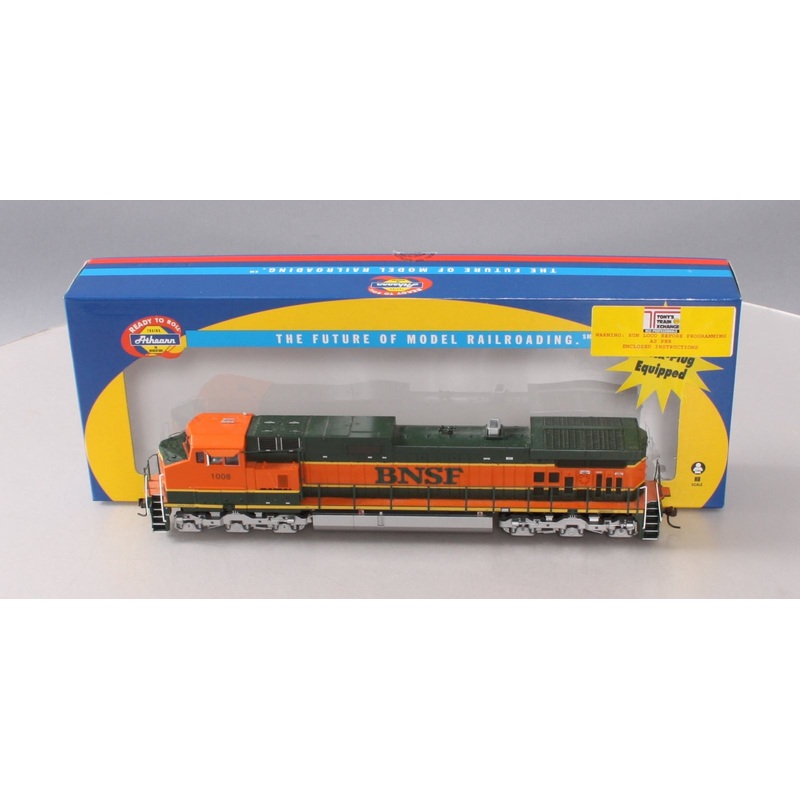 Athearn 77934 HO BNSF GE Dash 9-44CW Diesel Locomotive #1008 MT/Box