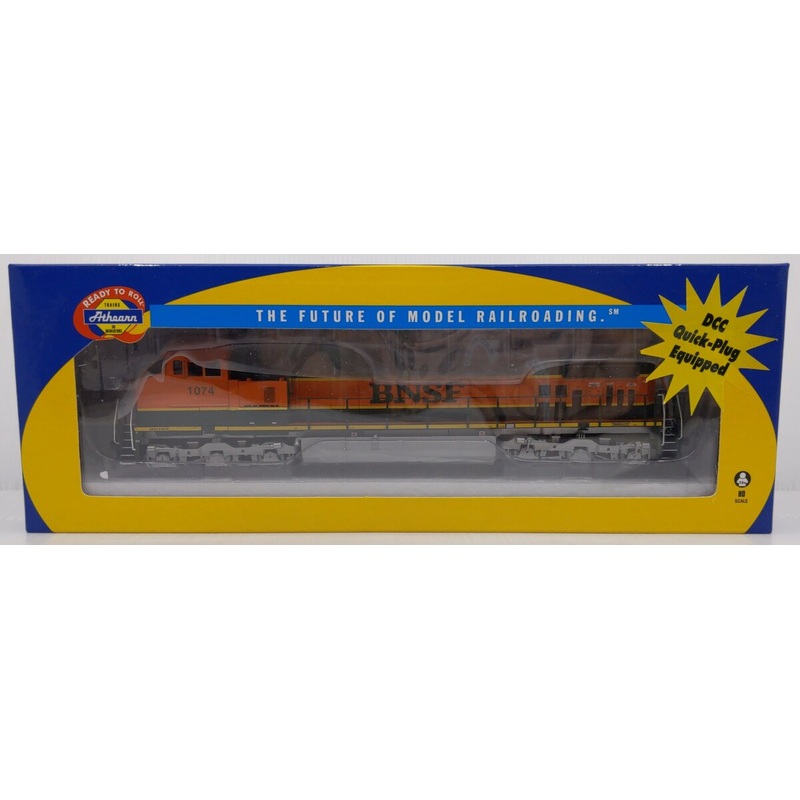 Athearn 77935 HO Scale Burlington Northern Santa Fe Diesel Locomotive #1074 MT/Box
