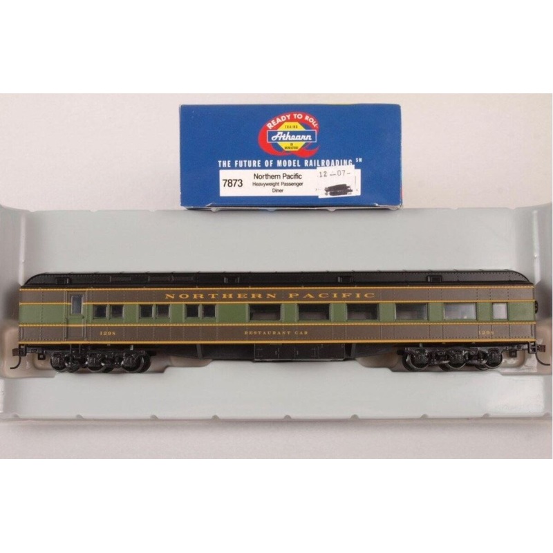 Athearn 7873 HO Scale Northern Pacific Standard Diner Car #1298 LN/Box
