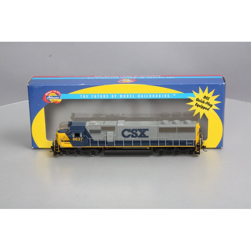 Athearn 8068 HO CSX EMD SD50 Diesel Locomotive #8637 LN/Box
