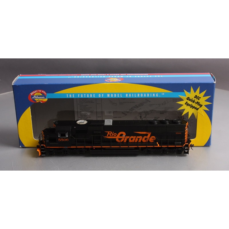 Athearn 8096 HO Denver & Rio Grande Western SD-50 Diesel Locomotive #5506 -DC LN/Box