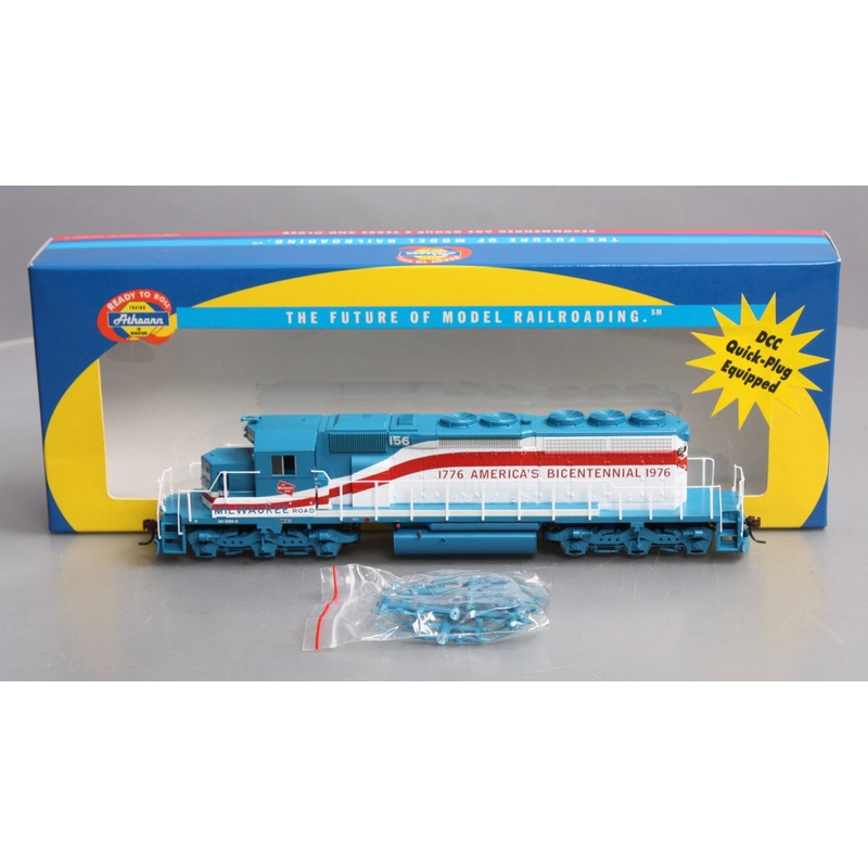 Athearn 95214 HO Scale Milwaukee Road SD40-2 Diesel Locomotive #156 MT/Box