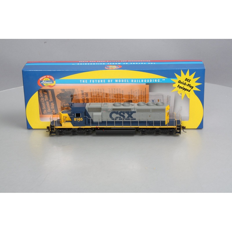 Athearn 95218 HO CSX SD 40-2 Diesel Locomotive #8165 MT/Box