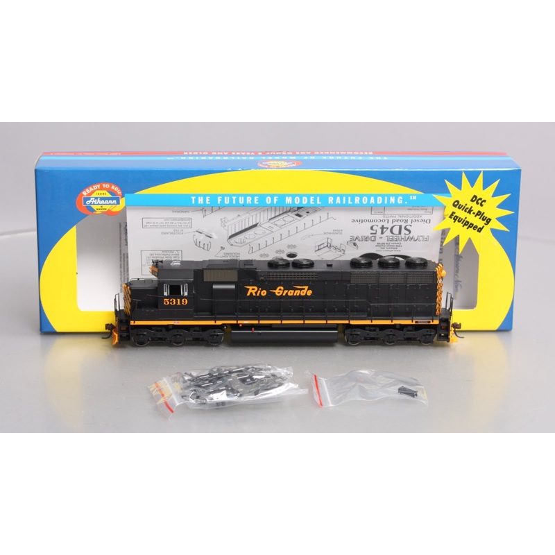 Athearn 95408 HO Rio Grande SD45 Diesel Locomotive #5319 MT/Box