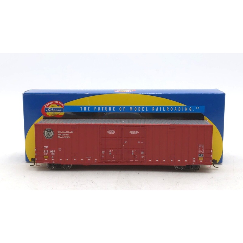 Athearn 96253 HO Scale CP Rail 60′ Double Door Hi-Cube Boxcar #218097 NIB