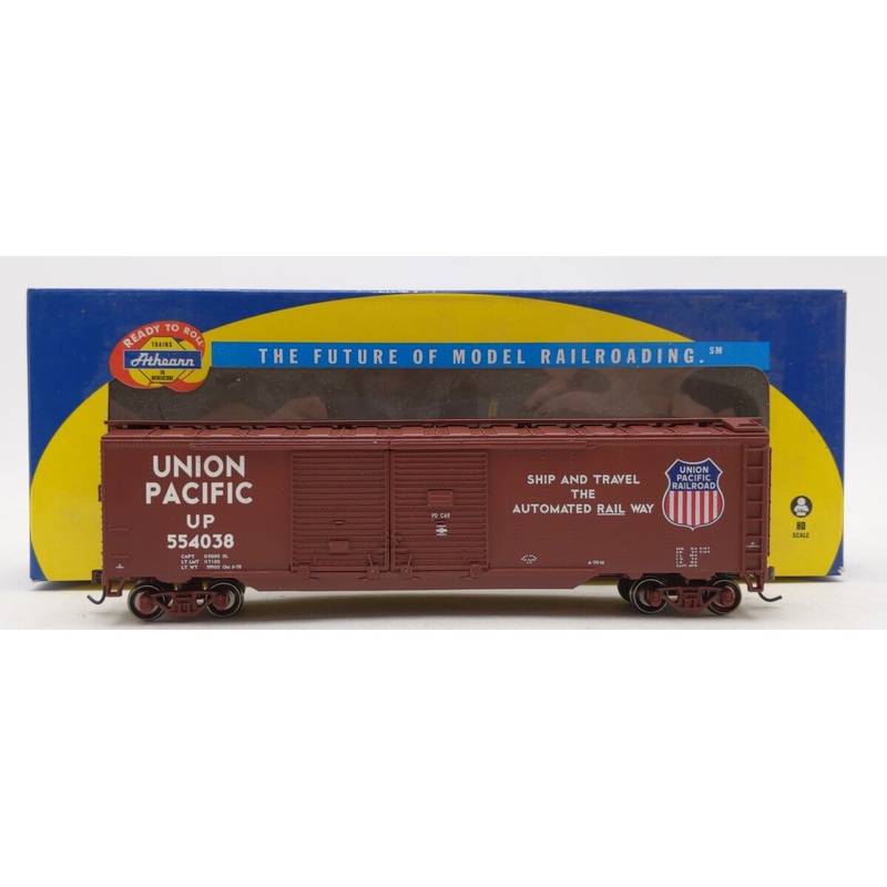 Athearn 98116 HO Scale Union Pacific 50′ Dbl. Door Box Car #554038 NIB
