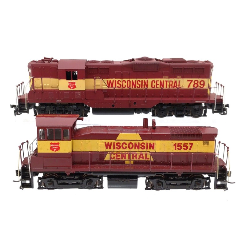 Athearn HO Custom Wisconsin Central Diesel Locomotives [2] LN