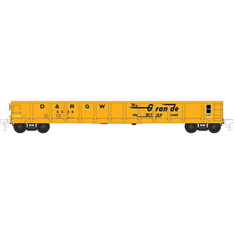 Atlas 20002959 HO Denver & Rio Grande Western Evans 52′ Gondola #6023 NIB