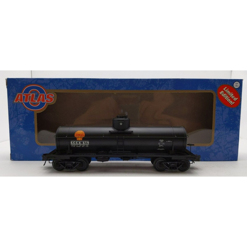 Atlas 3003819-5 O Shell Oil 8000 Gal Tank Car: #619 LN/Box