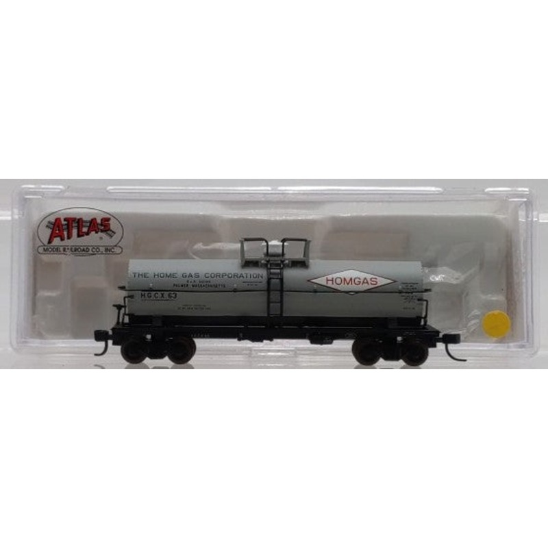 Atlas 43712 N Scale HOMGAS 11,000 Gallon Tank Car #63 LN/Box