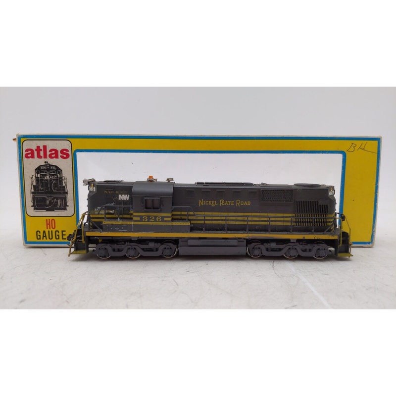 Atlas 8002 HO Nickel Plate Rd. RSD-12 Diesel Locomotive #326 EX/Box