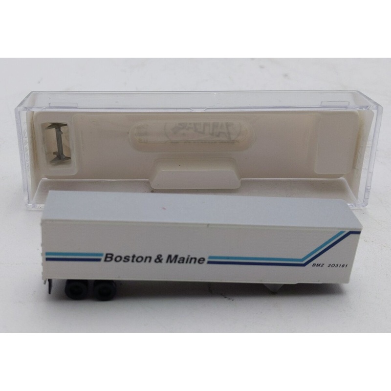 Atlas BLW-5 N Scale Boston & Maine Pines Trailer #203181 LN/Box