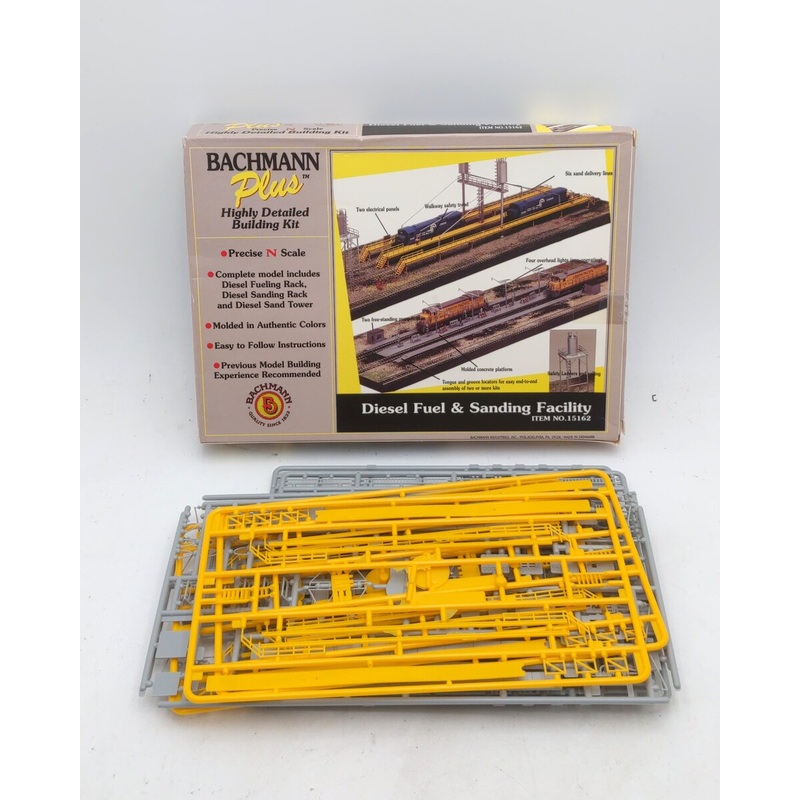 Bachmann 15162 N Scale Diesel Fuel & Sanding Facility Kit EX/Box