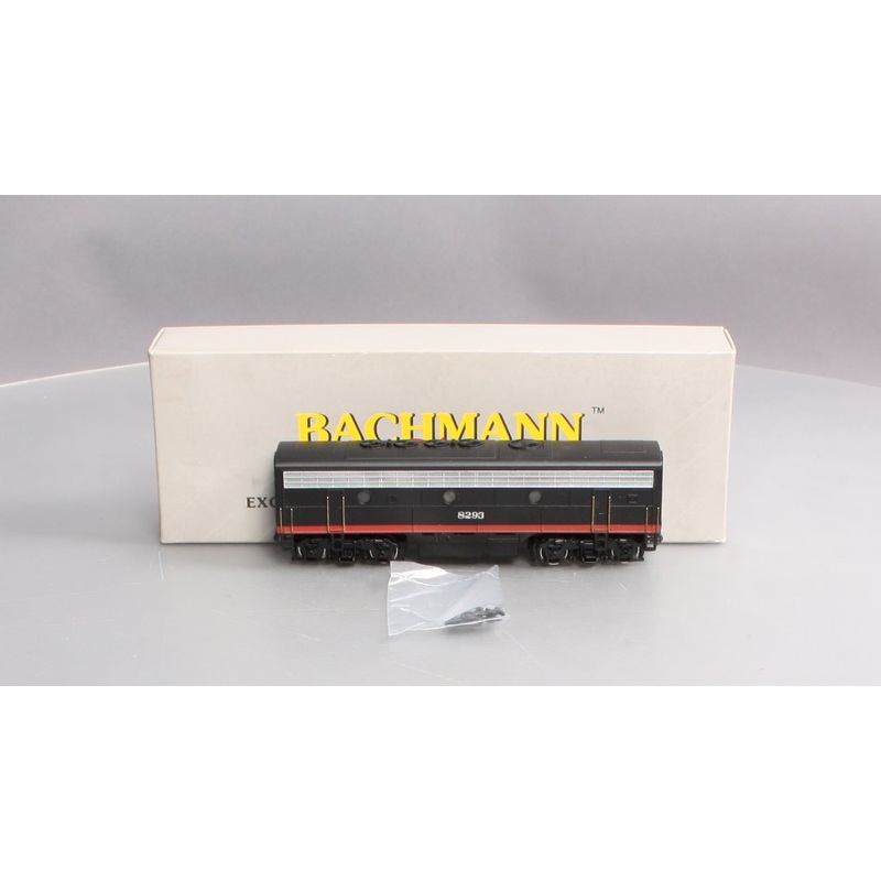 Bachmann Plus 11232 HO SP Black Widow EMD F7B Diesel Locomotive #8293 MT/Box