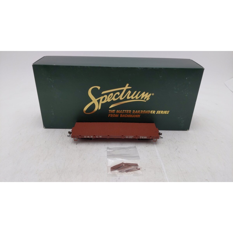 Bachmann 27318 On30 Denver & Rio Grande Western Flat Car #7216 LN/Box