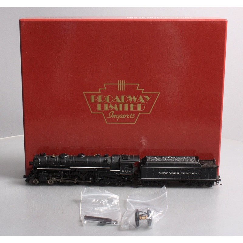 Broadway Limited 064 HO NYC J1D 4-6-4 Steam Loco & Tender #5275 – w/DCC & SND EX/Box