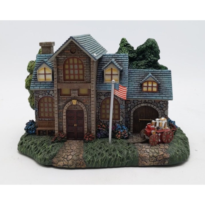 Hawthorne Village 79830 Lamplight Porcelain Firehouse LN