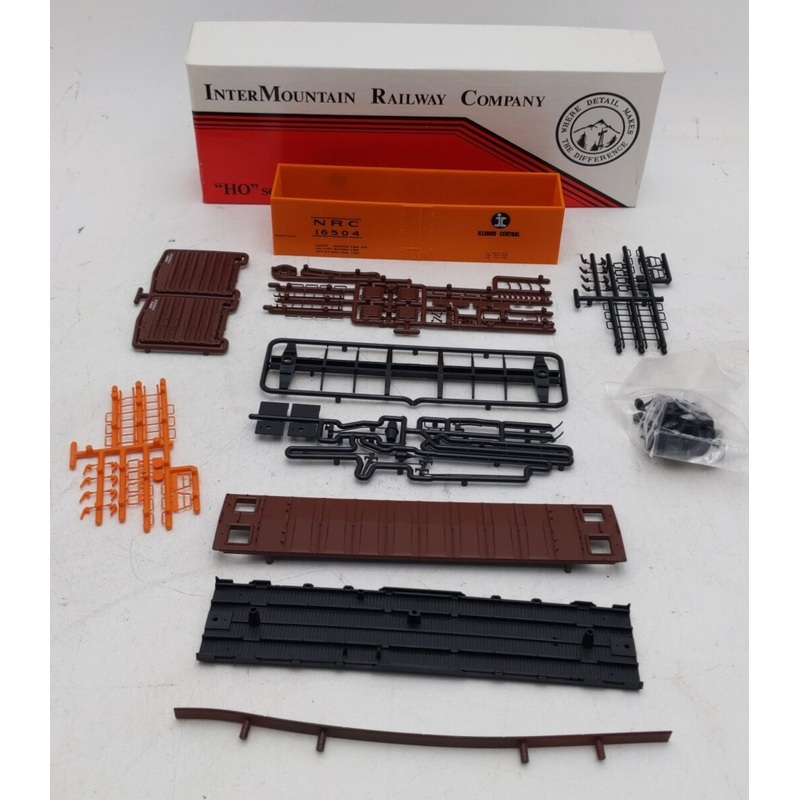 InterMountain 40507-09 HO NRC Steel Sided Ice Bunker Reefer Car Kit #16504 EX/Box
