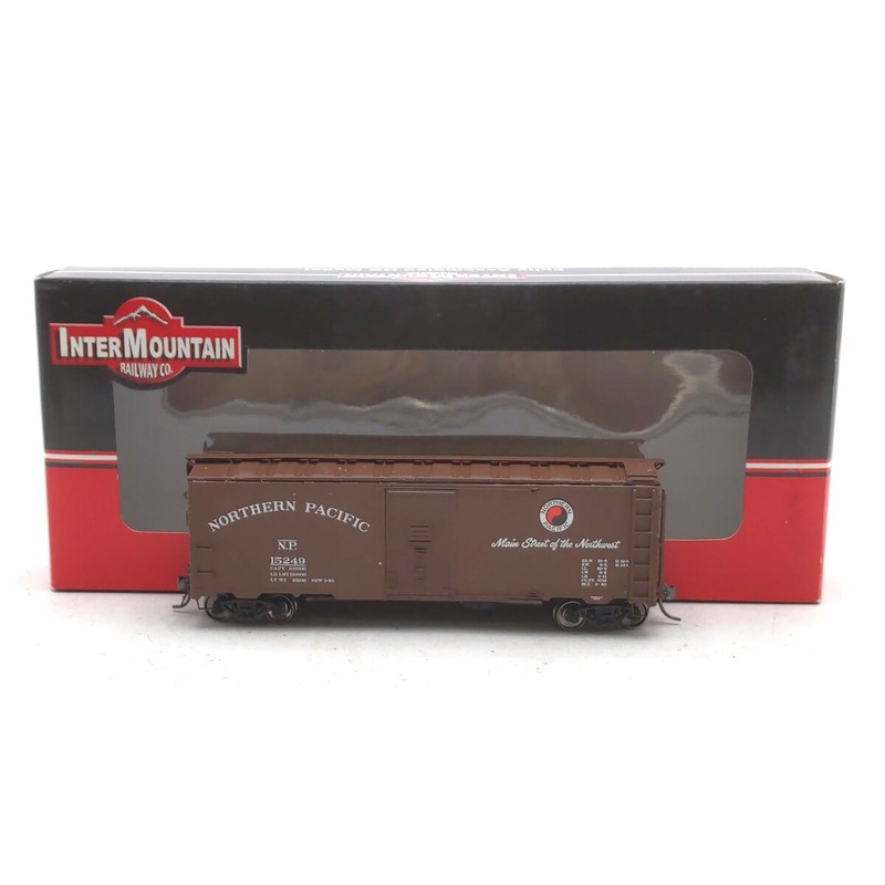 InterMountain 45733-16 HO Scale Northern Pacific 1937 AAR 40′ Boxcar #15249 NIB