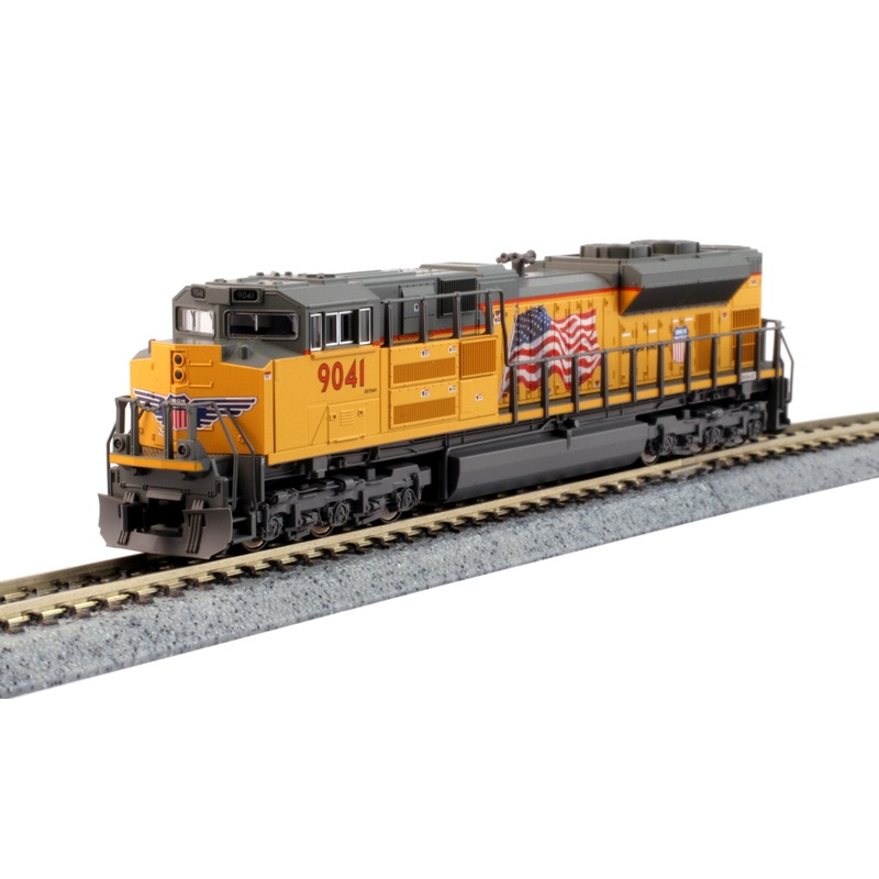 Kato 176-8520 N Scale Union Pacific SD70 Nose Headlight Diesel Locomotive #9041 LN/Box
