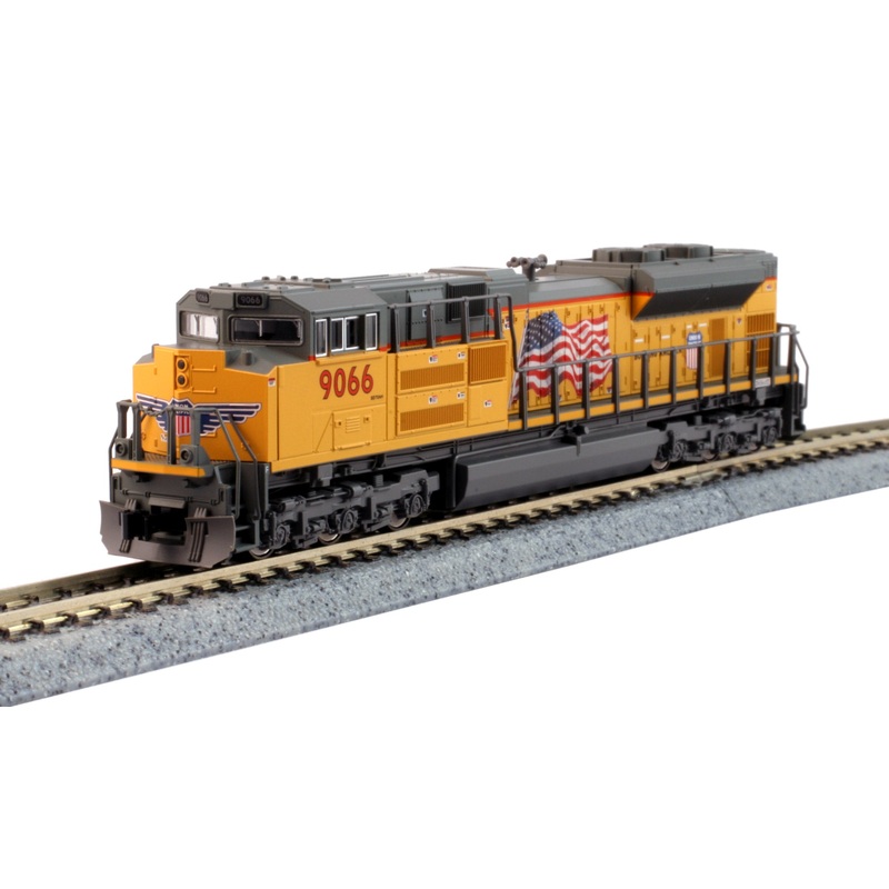Kato 176-8521 N Scale Union Pacific SD70 Nose Headlight Diesel Locomotive #9066 LN/Box