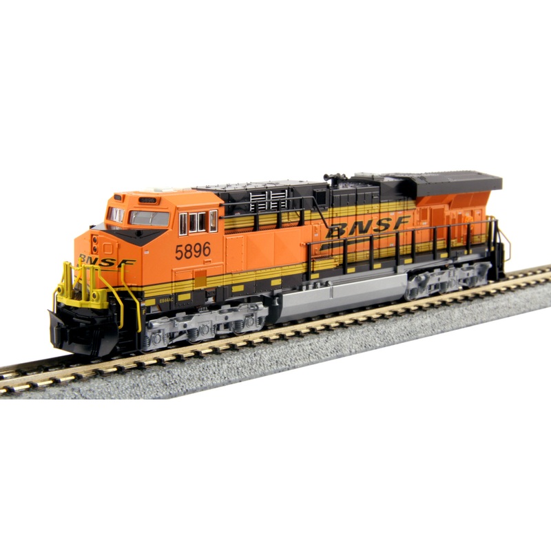 Kato 176-8917 N Scale BNSF Swoosh GE ES44AC Diesel Locomotive #5896 LN/Box