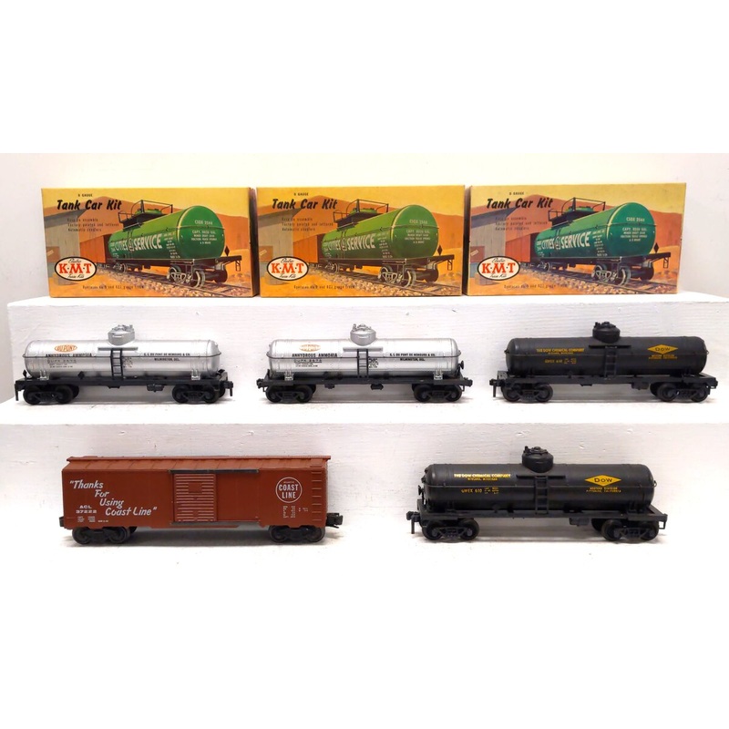 KMT O Gauge Assorted Freight Cars [5] EX