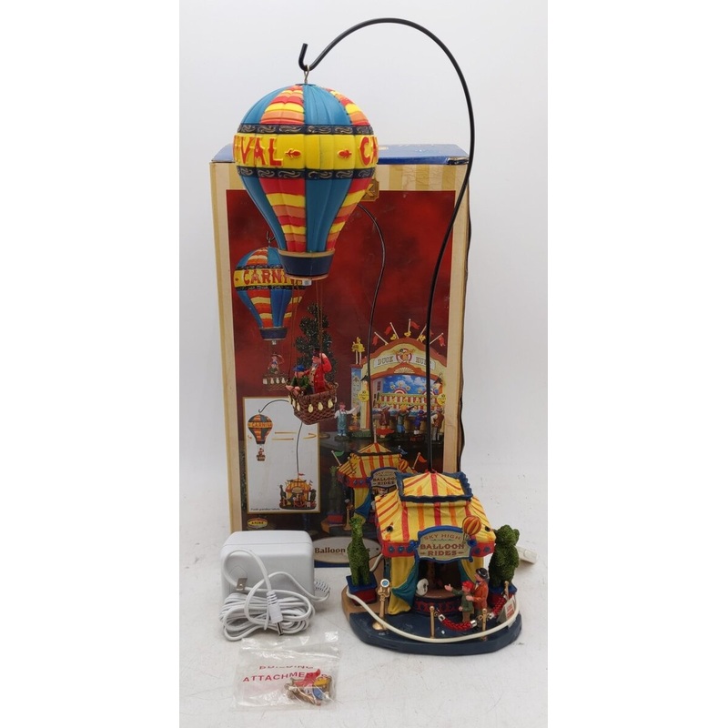 Lemax 64491 Village Collection Balloon Rides EX/Box