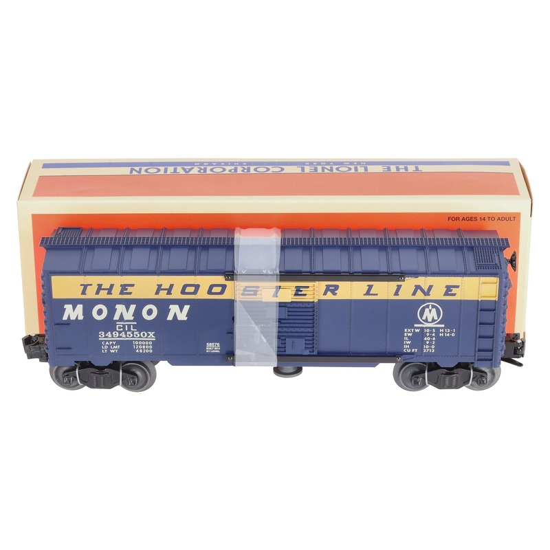 Lionel 3494-550X O Gauge Monon Operating Boxcar #3494550X NIB