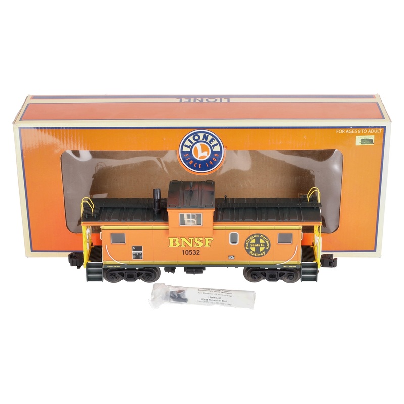 Lionel 6-17628 O Gauge BNSF Extended Vision Caboose #10532 EX/Box