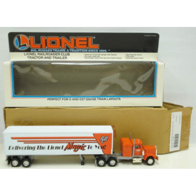 Lionel 6-12875 O Gauge Lionel Railroader Club Tractor & Trailer Truck NIB